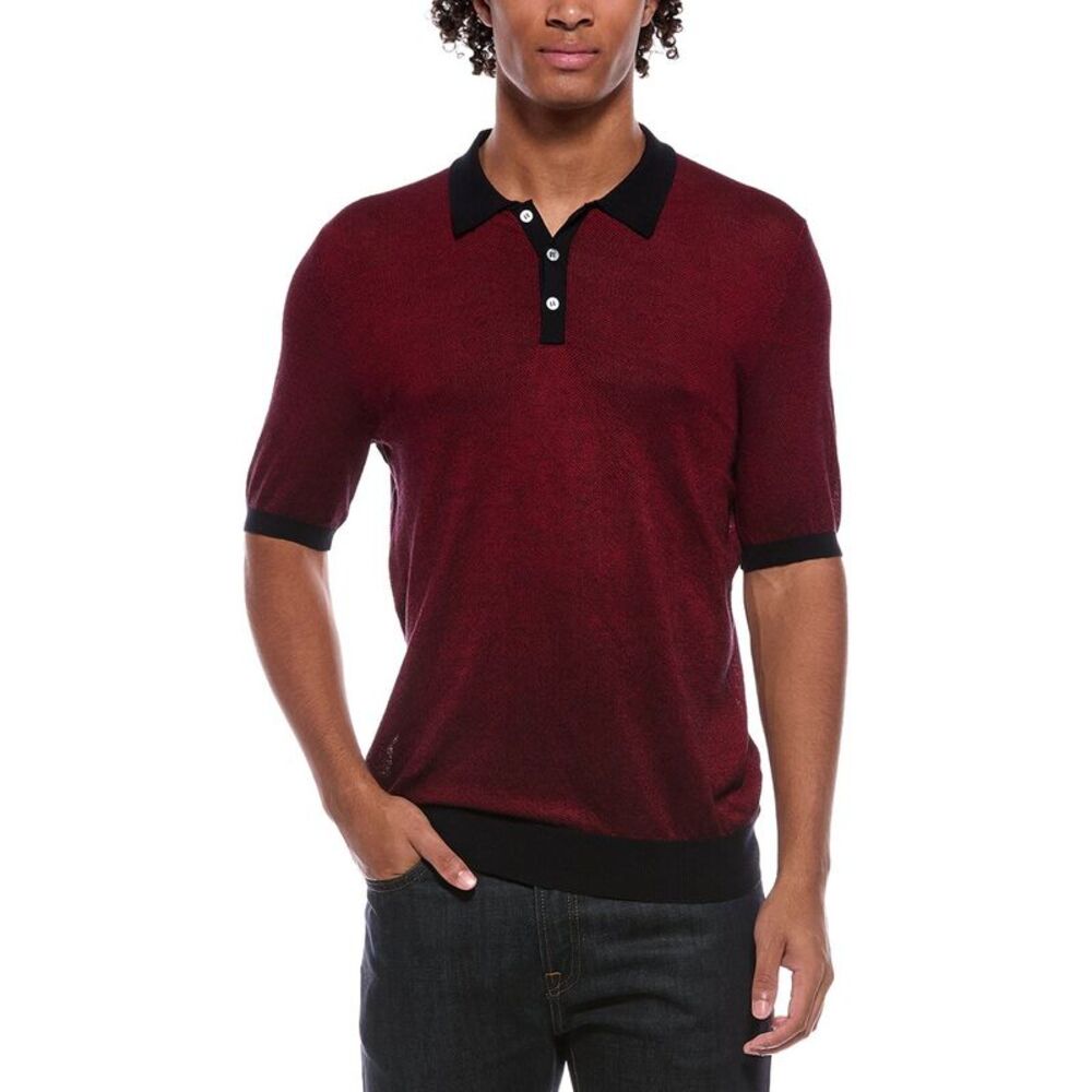 Slowear Mens Polo Shirt, Red